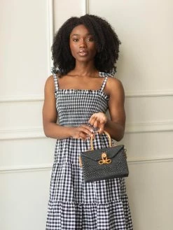 If She Loves Clothing SOLD OUT - Clementine Gingham Midi Dress