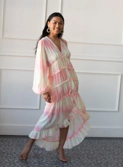 Free The Roses SOLD OUT - Tie Dye Sunset Dress