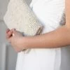 Confête Fontainebleau Scalloped Beaded Clutch The Bridal Suite