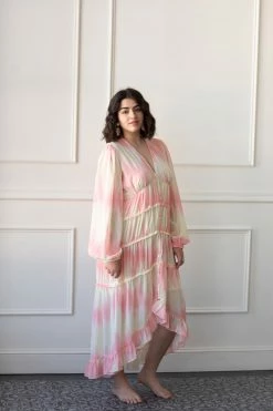 Free The Roses SOLD OUT - Tie Dye Sunset Dress