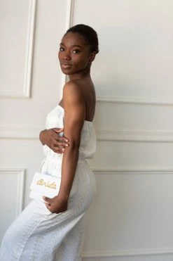 ELAN Antigua Strapless Jumpsuit The Bridal Suite 7 ELAN Antigua Strapless Jumpsuit The Bridal Suite