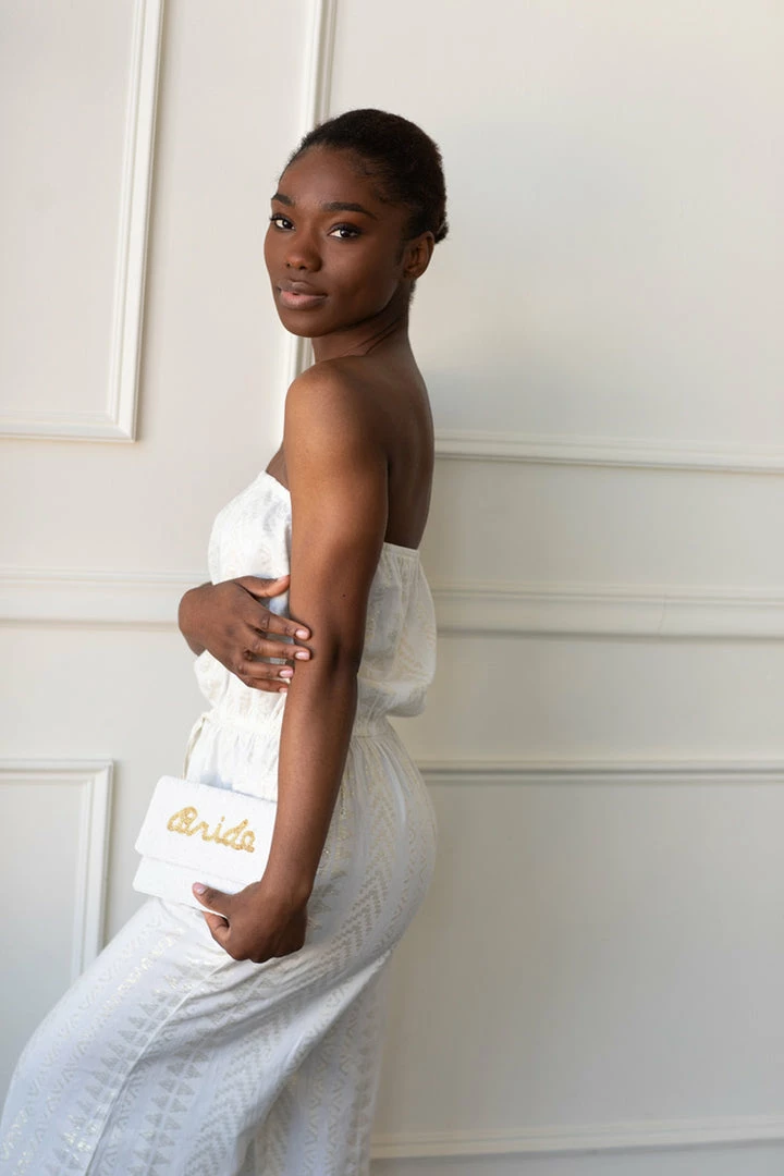 ELAN Antigua Strapless Jumpsuit The Bridal Suite 5 ELAN Antigua Strapless Jumpsuit The Bridal Suite