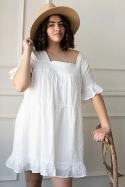 Entro Jamie Swiss Dot Cotton Mini Clothing