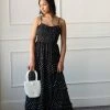 Confête SOLD OUT - Olivia Polka Dot Ruffle Maxi
