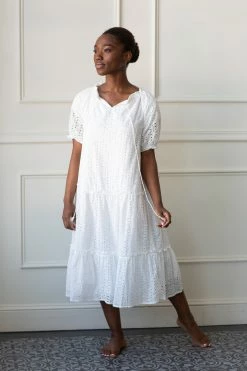 Confête Clothing SOLD OUT - Brook Eyelet Midi