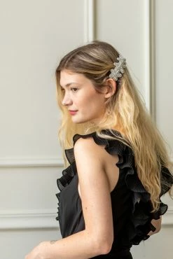 If By Sea Ravello Deep V Pleated Maxi Dress - Black