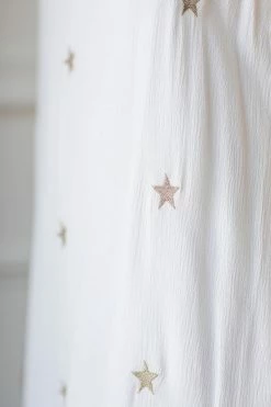 Storia Embroidered Star Mini Dress