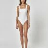 Charlie Holiday Millie Ruffled One-Piece Swimsuit