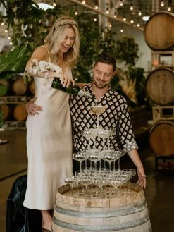 Line And Dot Lou Lou Satin Dress