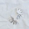 Treasure Jewels Accessories Abientot Silver Leaf Stud Earrings
