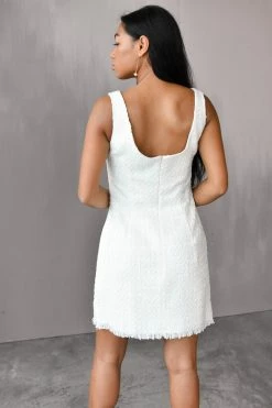 Sau Lee Clothing Alexa Tweed Mini Dress