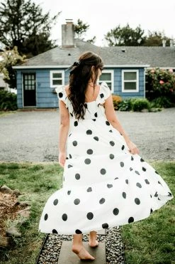 English Factory Polka Dot Maxi Dress Clothing