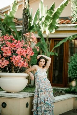 Confête Cancun Floral Maxi Dress Clothing