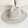 Confête Charlie Heather Gray Fedora Hat Accessories