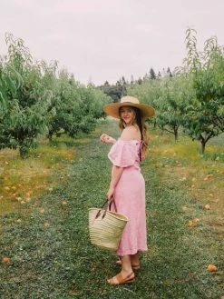 Confête Cornwall Woven Basket Bag