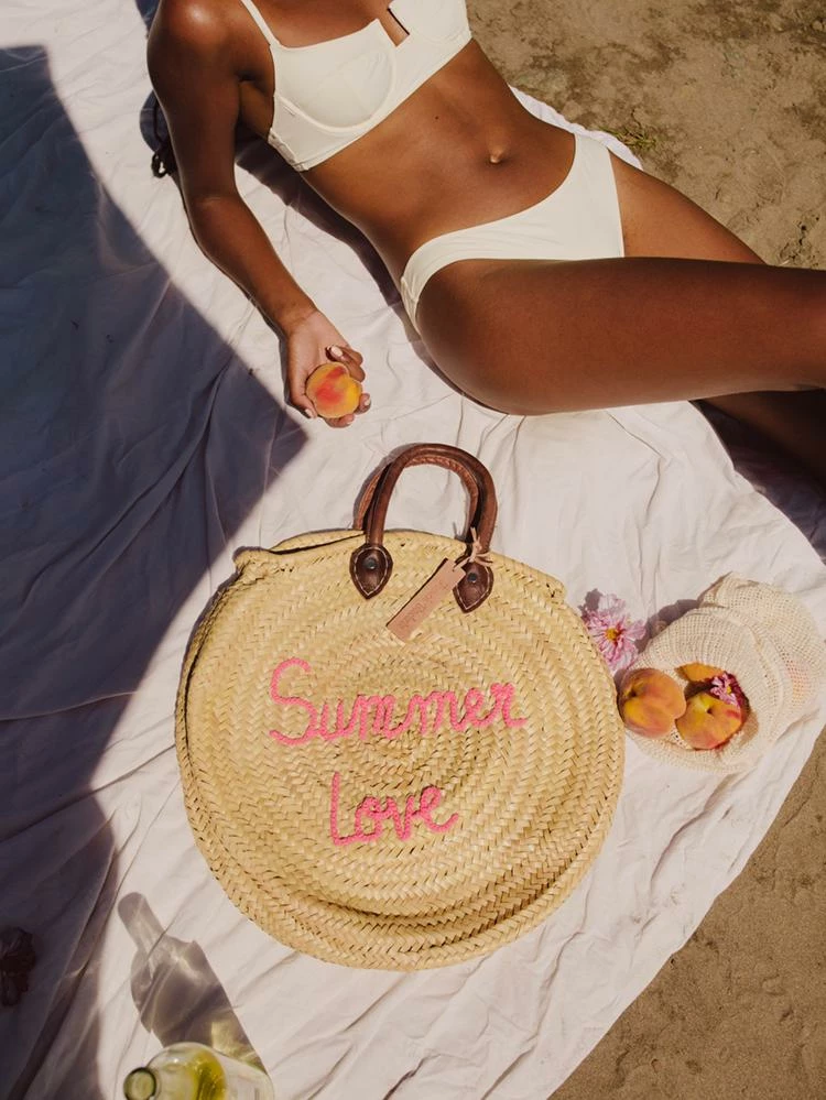 Confête Summer Love Round Straw Bag Accessories 3 Confête Summer Love Round Straw Bag Accessories
