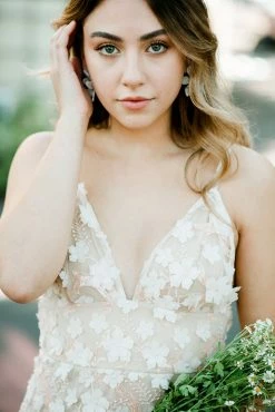 Confête Clothing Simone 3D Floral Maxi Dress 9 Confête Clothing Simone 3D Floral Maxi Dress