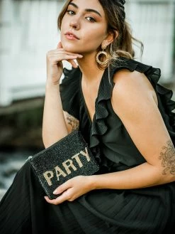 Confête Beaded Party Clutch Bag Accessories