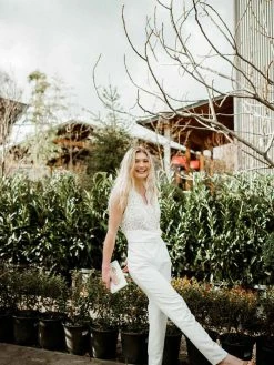 Adelyn Rae Emery Jumpsuit The Bridal Suite