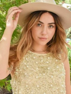 Lack Of Color Benson Tri Beige Hat