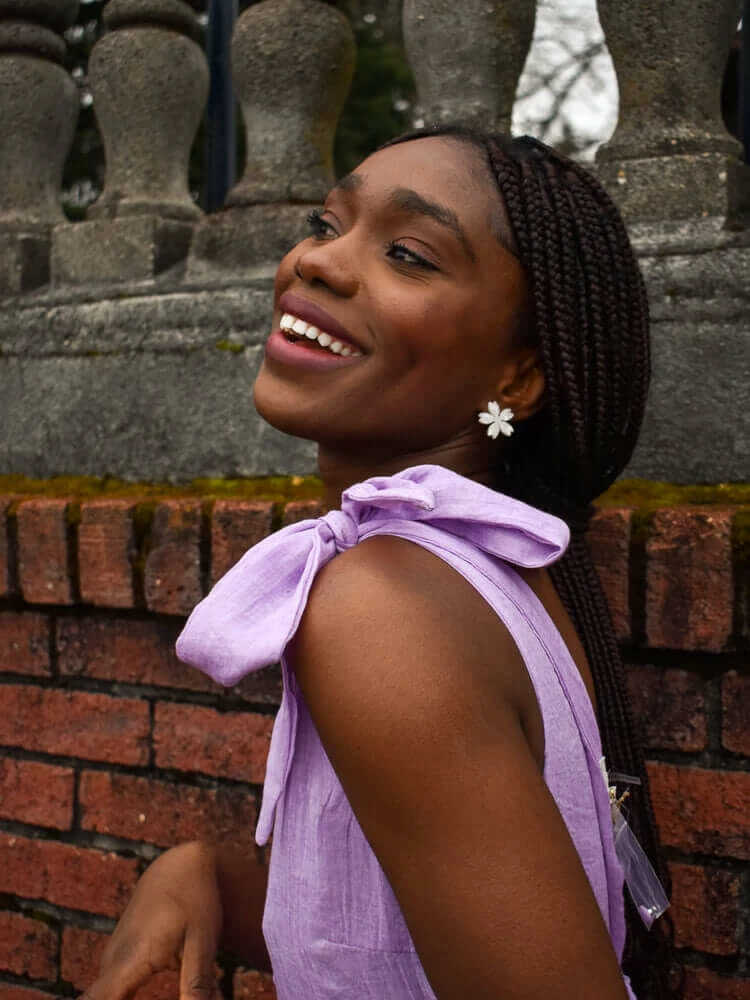 English Factory Clothing Mayfield Lilac Midi Dress 6 English Factory Clothing Mayfield Lilac Midi Dress