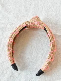 Confête Summer Days Woven Raffia Headband