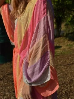 Sundress SOLD OUT - Liv Beach Cover Up Marbella - Mix Rainbow Clothing