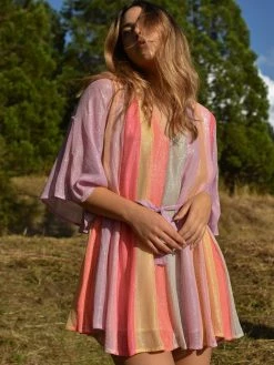 Sundress SOLD OUT - Namitta Marbella Dress - Mix Rainbow