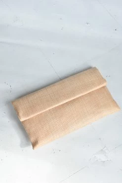 Street Level Accessories SOLD OUT - Sunburst Straw Clutch