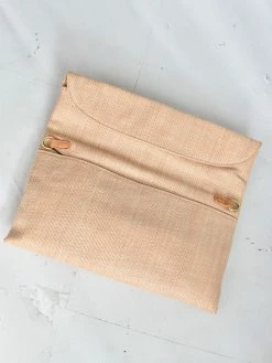 Street Level Accessories SOLD OUT - Sunburst Straw Clutch