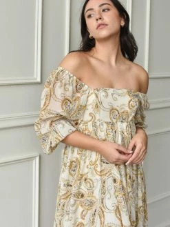 Confête Oxfordshire Paisley Maxi Dress