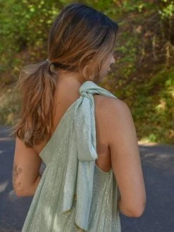 Sundress SOLD OUT - Clementine One Shoulder Maxi Dress - Marbella Pool Clothing