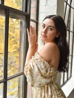 Confête Oxfordshire Paisley Maxi Dress