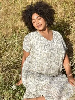 Confête Python Maxi Dress