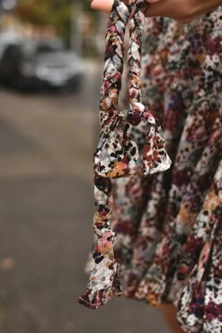 Storia Clothing SOLD OUT - Francesca Floral Pleated Mini Dress