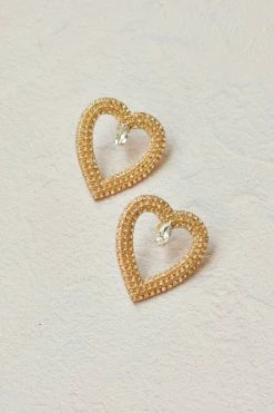 Lima Limón Classic Heart Studs Accessories