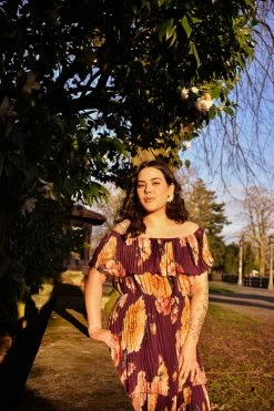 Confête Kenwood Ruffle Tiered Maxi Dress Clothing