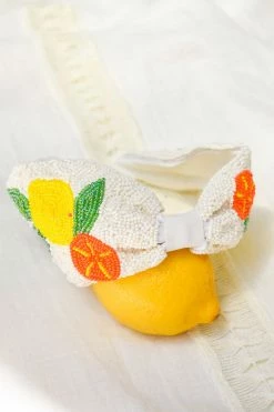 Treasure Jewels Beaded Citrus Headband Accessories