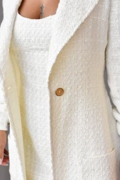 Sau Lee Clothing Alexa Tweed Coat