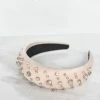 Treasure Jewels Accessories Padded Crystal Dot Headband