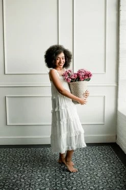 ConfĂȘte Clothing Grace Ruffle Tier Midi Dress