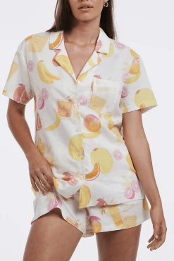 Charlie Holiday Clothing Indie Tropical Fruit Shirt