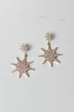 Confête Accessories Jae Crystal Starburst Earrings