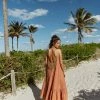 Sundress Clothing Kara Long Dress Dubai Terracotta