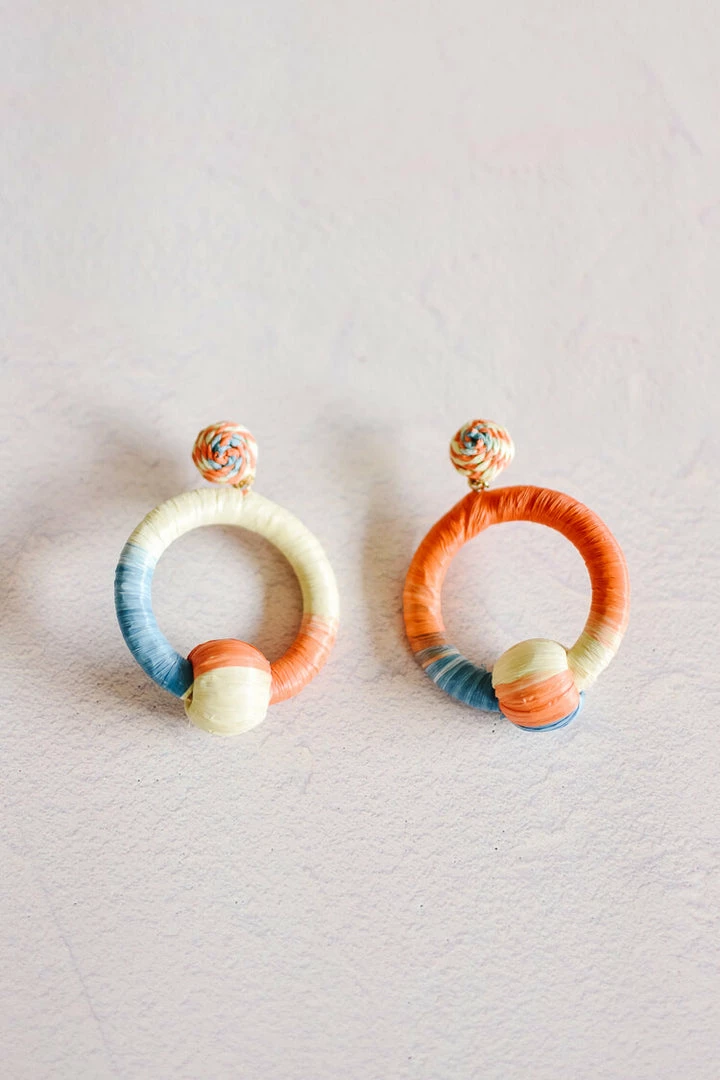 Confête L'Orange Door Knocker Earrings Accessories 4 Confête L'Orange Door Knocker Earrings Accessories