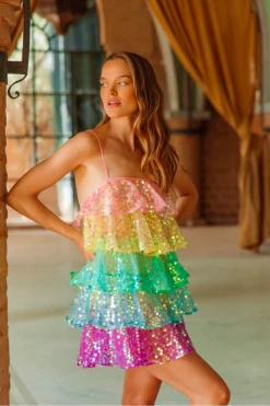 Cheap Confête Store 30 Sundress Lina Short Dress Rio Clothing