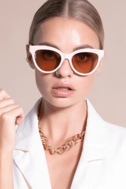 Otra Eyewear The Bridal Suite Lola Sunglasses - Nude