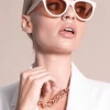 Otra Eyewear The Bridal Suite Lola Sunglasses - Nude