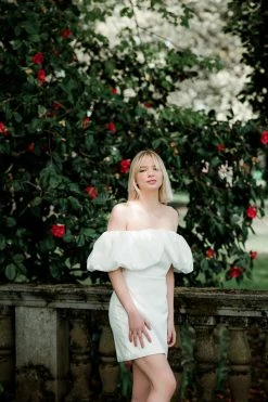 Confête Love Story Mini Dress - White