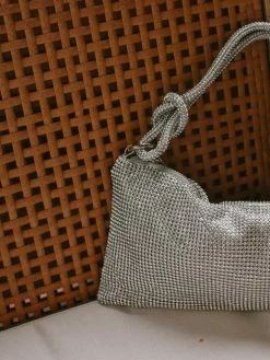 Urban Expressions The Bridal Suite Lulu Mini Rhinestone Slouchy Shoulder Bag